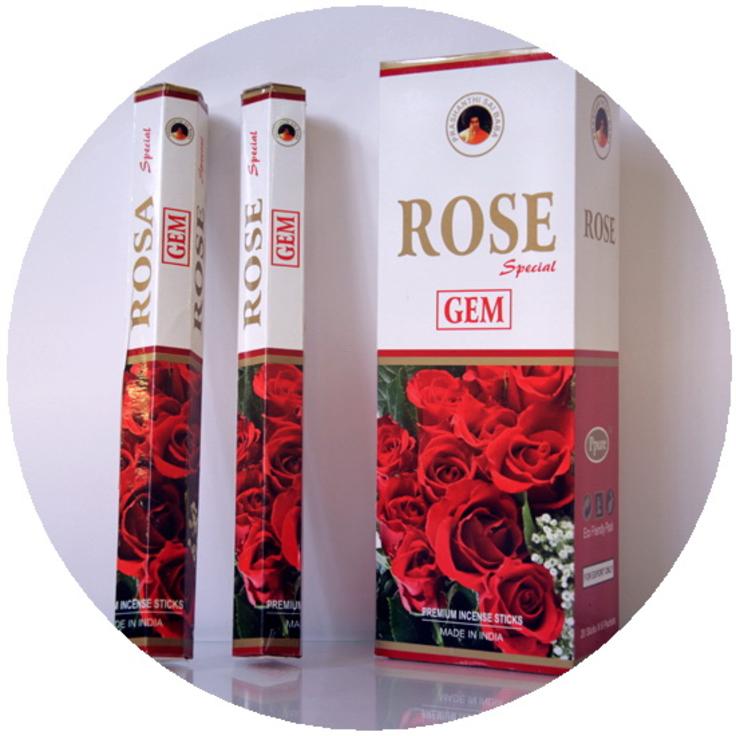 Благовония Ppure GEM Rose (роза) 20 палочек