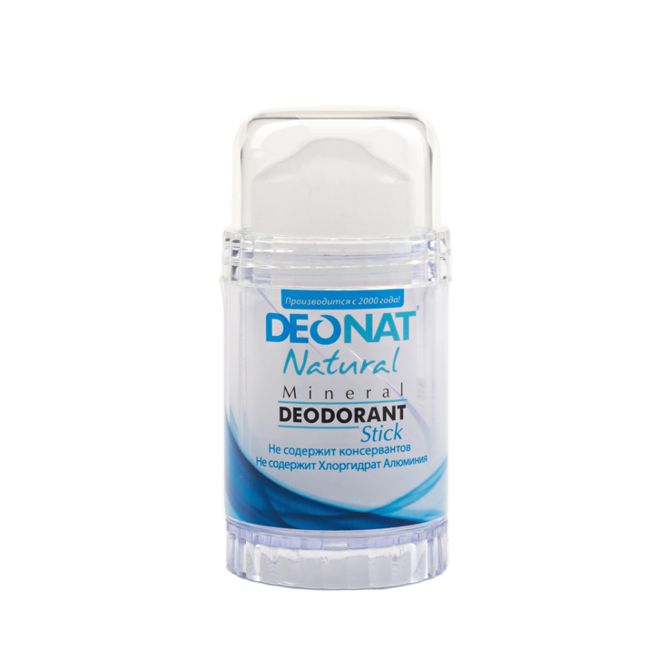 Кристалл-дезодорант чистый стик DEONAT, 80 г
