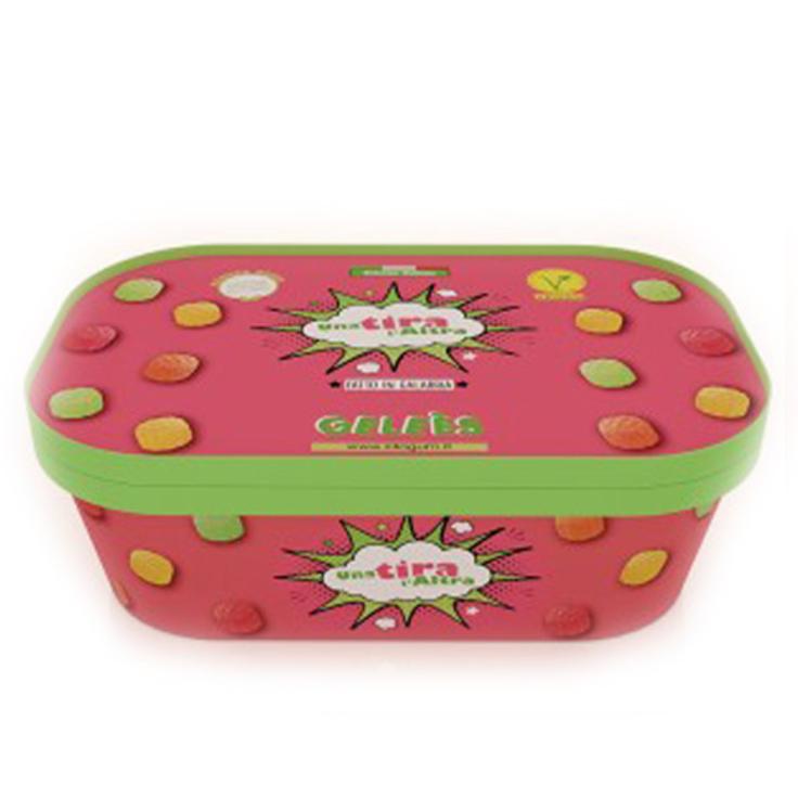 Мармелад с натуральным фруктовым соком без красителей веганский UNA TIRA I'ALTRA 450 г