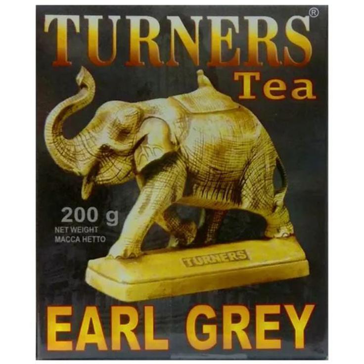 Чай черный с бергамотом EARL GREY, Turners 200 г