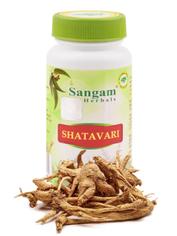 Шатавари чурна в таблетках по 550 мг Sangam Herbals 60 штук