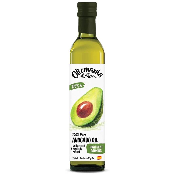Авокадо масло рафинированное холодного отжима OLIOMANIA 250 мл