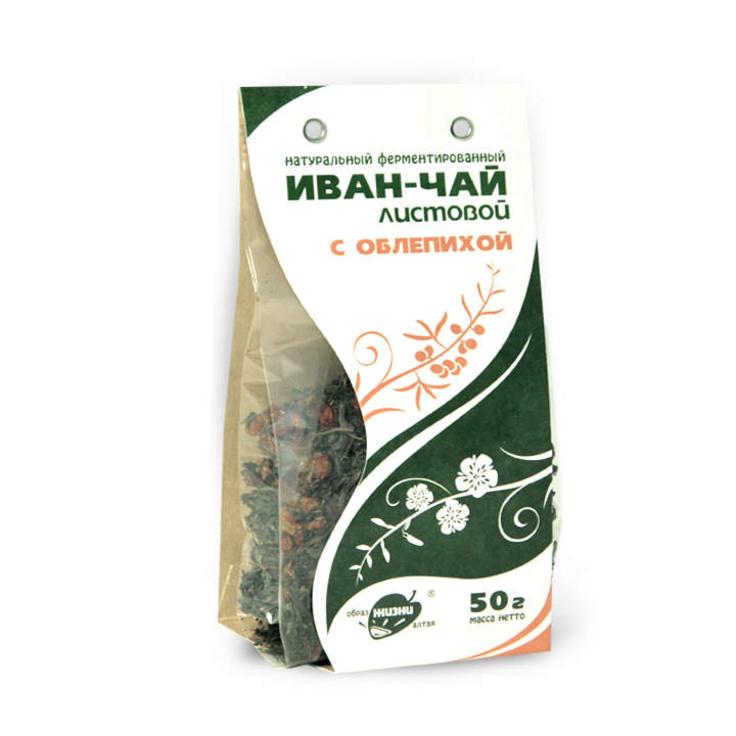 Иван-чай листовой с облепихой "Образ жизни" 50 г