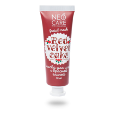 Маска для лица Neo Care "Red Velvet Cake" с красной глиной LEVRANA 30 мл