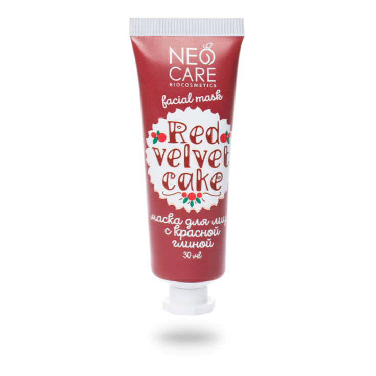 Маска для лица Neo Care "Red Velvet Cake" с красной глиной LEVRANA 30 мл