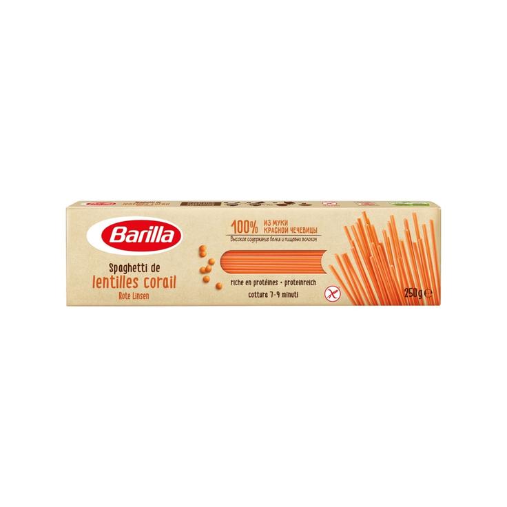 BARILLA безглютеновые спагетти из чечевицы 250 г