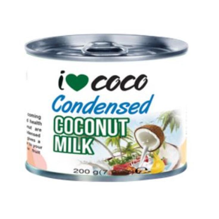 I LOVE COCO натуральное органическое сгущеное кокосовое молоко 200 г