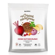 Снеки картофельные с семенами льна и борщом "Аппетитный перекус", 80 г