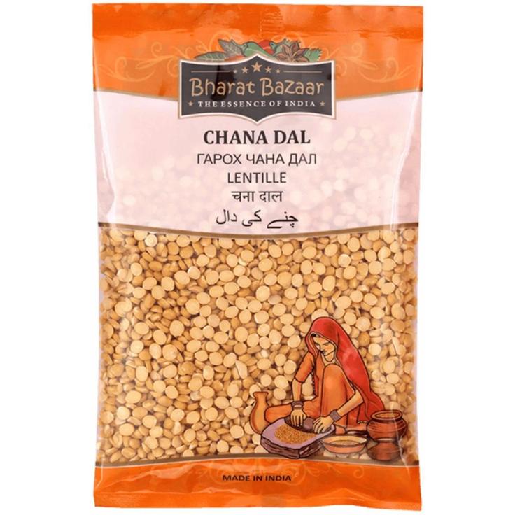 Горох колотый CHANA DAL Bharat Bazaar, 500 г