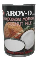 AROY-D кокосовое молоко в банке 60% (жирность 17-19%), 400 мл