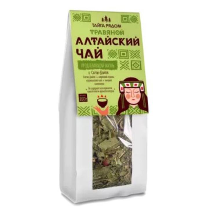 Алтайский чай "Продлевающий жизнь" с саган-дайля "Тайга рядом" 100 г
