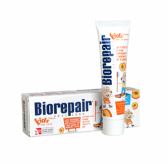 Biorepair Kids 0-6 лет персик детская зубная паста, 50 мл