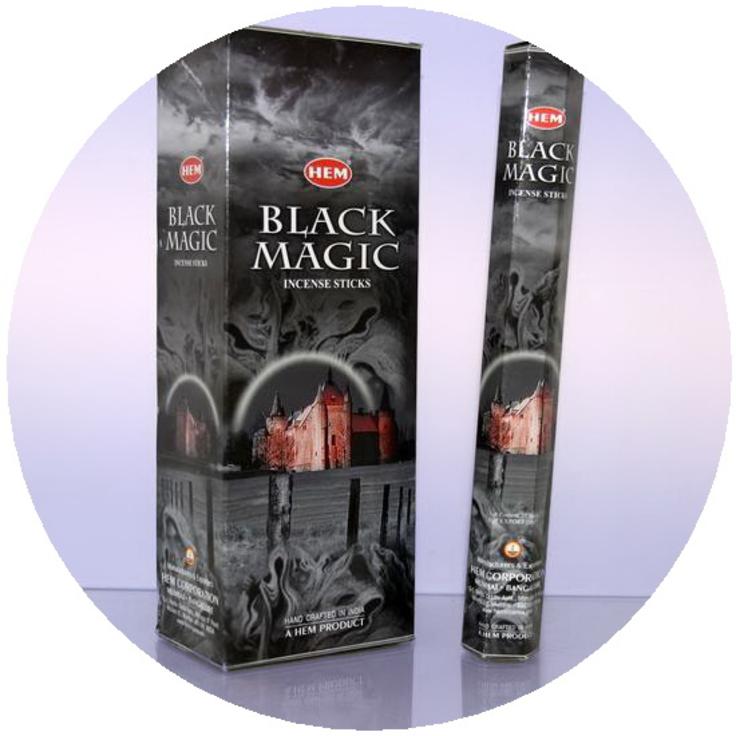Благовония HEM Black Magic - Черная магия, 20 палочек