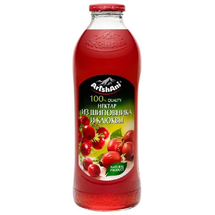 Нектар шиповниково-клюквенный ARSHANI, 1 л