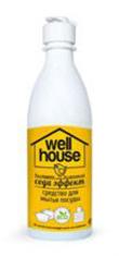 Натуральное средство для мытья посуды WellHouse сода эффект 450 мл