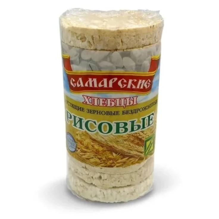 Хлебцы рисовые круглые "Самарские" 100 г