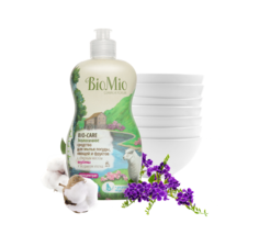 BioMio BIO-CARE средство для мытья посуды, овощей и фруктов с эфирным маслом вербены 450 мл