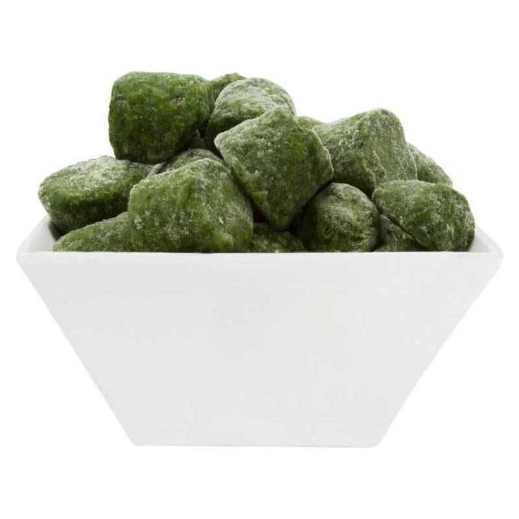 Шпинат зеленый листовой замороженный, 2.5 кг