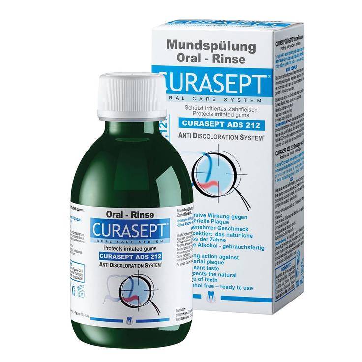 Жидкость-ополаскиватель для полости рта 0,12% хлоргексидина Curasept CURAPROX 200 мл