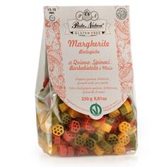 Маргерите из желтой кукурузы со шпинатом, свеклой и киноа БИО PASTA NATURA 250 г