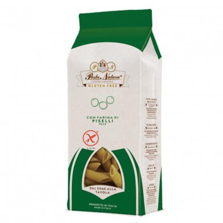 Пенне из зеленого горошка безглютеновые PASTA NATURA 250 г