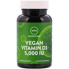 Витамин D3 MRM 5000 IU, 60 веганских капсул