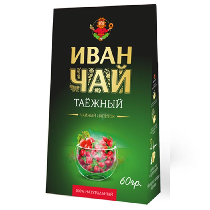 Иван-чай "Таежный" в пачке "Иван да чай", 60 г