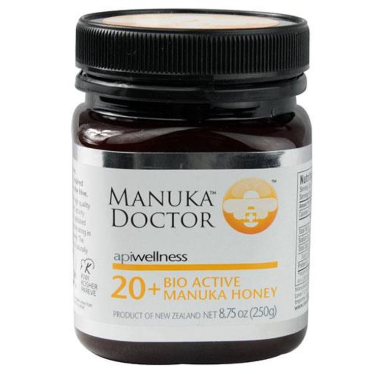 Apiwellness Manuka Doctor ORGANIC мед Манука 100% RAW Bio Active 20+ 250 г
