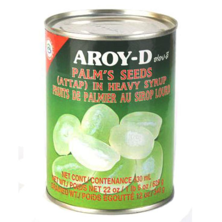 Аттап (плоды пальмового дерева) в сладком сиропе AROY-D 625 г