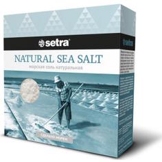 Натуральная адриатическая морская соль крупная SETRA, 500 г