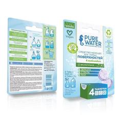 МиКо средство моющее для любых поверхностей в таблетках "Pure Water" 4 таблетки