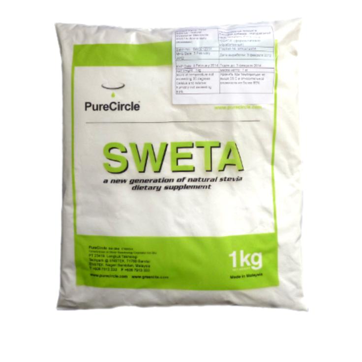 Стевиозид SWETA - экстракт стевии с коэффициентом сладости 125, 1 кг