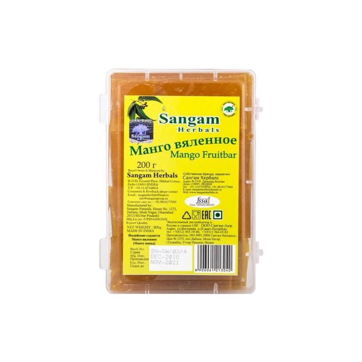 Манго желтое вяленое Sangam Herbals 200 г