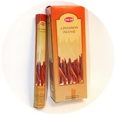 Благовония HEM Cinnamon - Корица, 20 палочек