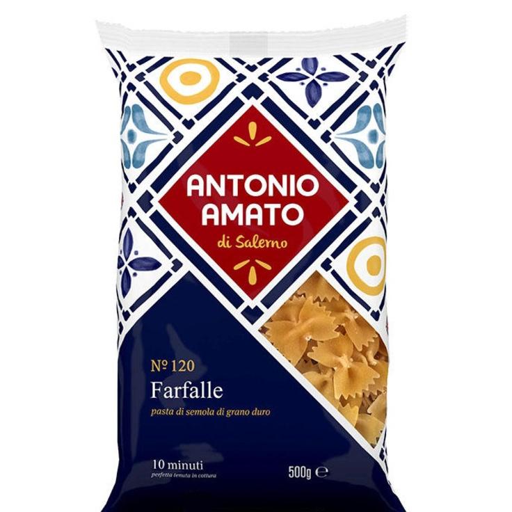 Antonio Amato фарфалле N120 из твердых сортов пшеницы 13% белка 500 г
