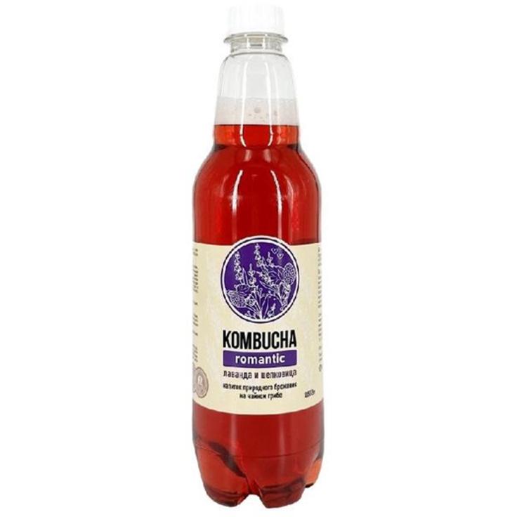 Напиток KOMBUCHA ROMANTIC лаванда и шелковица - Absolute Nature 555 мл
