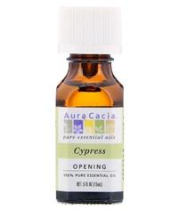 Кипарис, 100% эфирное масло Aura Cacia, 15 мл