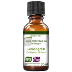 Лемонграсс, органическое 100%-эфирное масло Laboratoire ALTHO, 30 мл