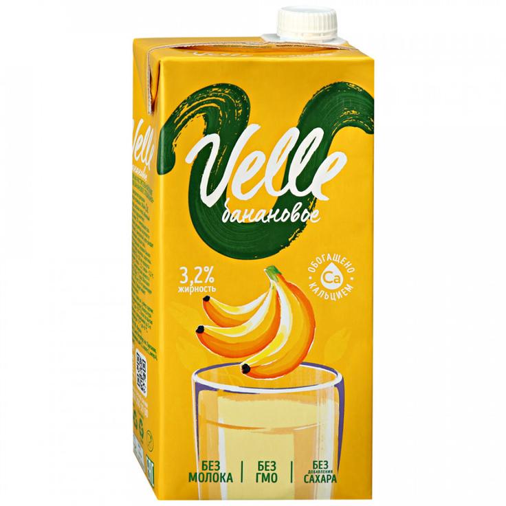 Напиток Velle "Банановый специальный - БАРИСТА" 1 л