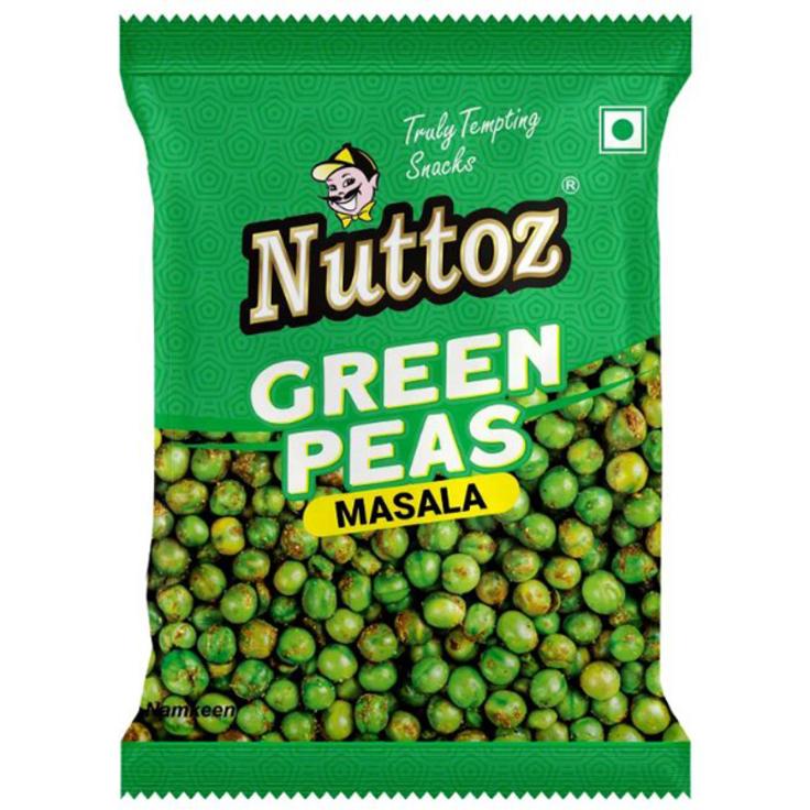 Закуска индийская из зеленого горошка со специями Green Peas Masala NUTTOZ, 140 г