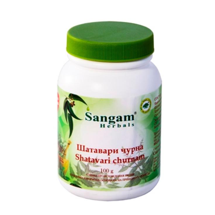 Шатавари чурна порошок Sangam Herbals 100 г