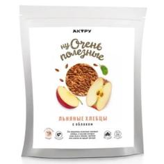 Хлебцы льняные сладкие с яблоком "Полезный перекус", 80 г