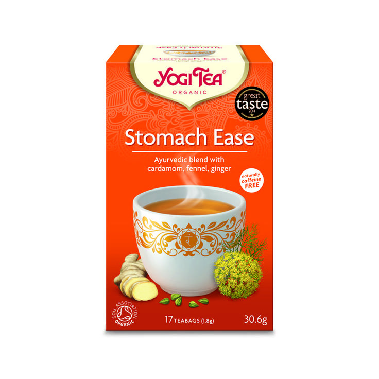 Чай органический Yogi Tea Stomach Easy - Комфорт в желудке БИО 17 пакетиков 30.6 г