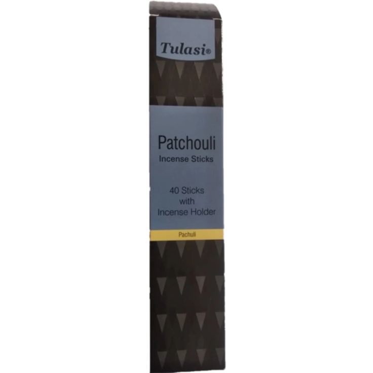 Благовония Tulasi-Sarathi Patchouli, 40 палочек с подставкой