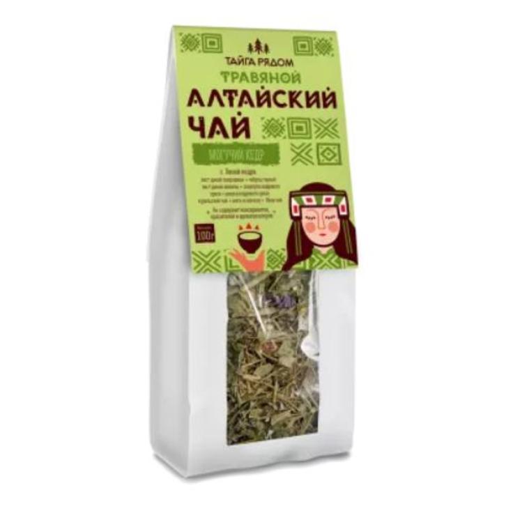Алтайский чай "Могучий кедр" с хвоей кедра "Тайга рядом" 100 г