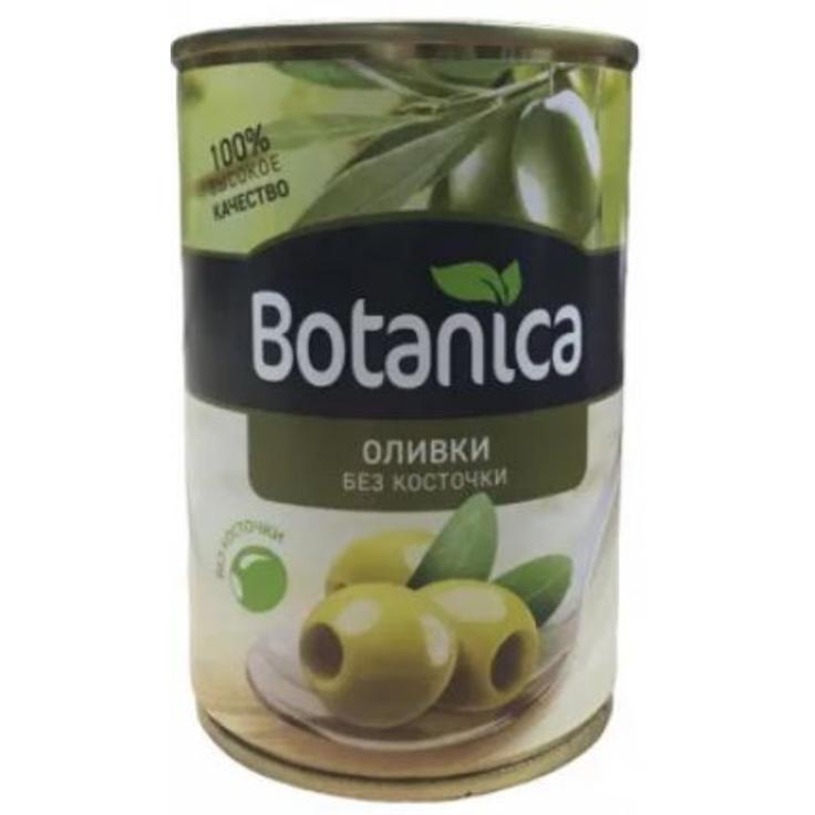 Оливки зеленые без косточек BOTANICA 280 г