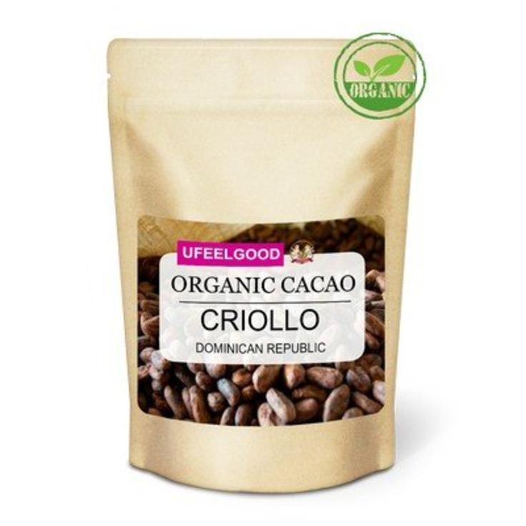 Какао-бобы сорта Криолло UFEELGOOD, ORGANIC 1 кг