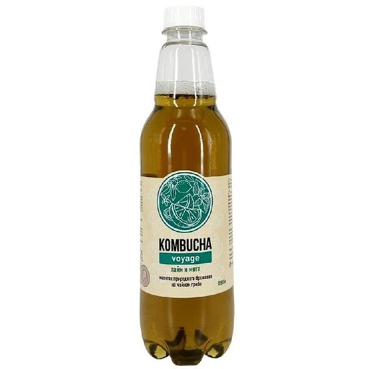 Напиток KOMBUCHA VOYAGE лайм и мята - Absolute Nature 555 мл