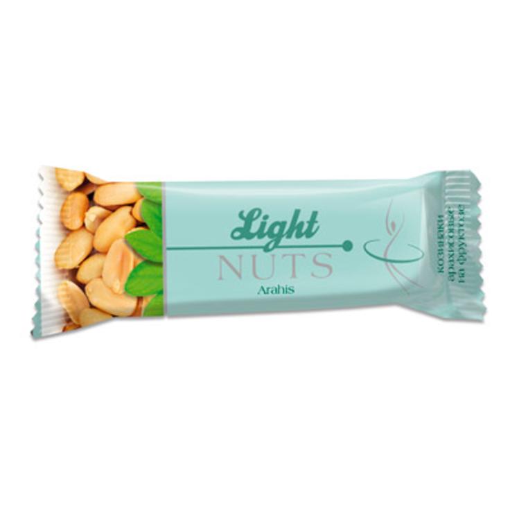 Козинаковый батончик из арахиса на фруктозе LIGHT NUTS, 40 г