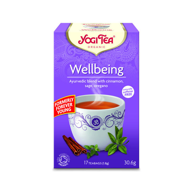 Чай органический Yogi Tea Wellbeing - Душевный комфорт БИО 17 пакетиков 30.6 г